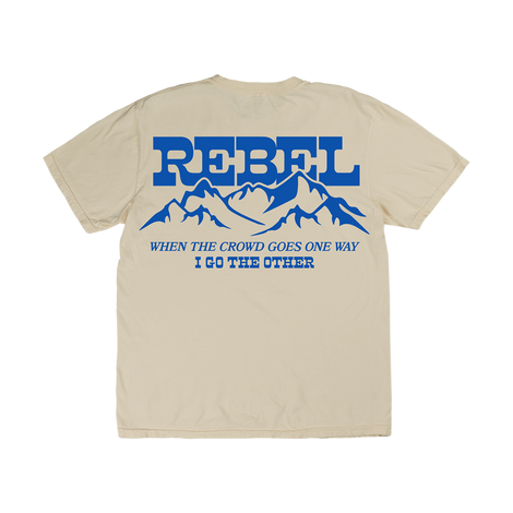 REBEL Short Sleeve T-shirt Back