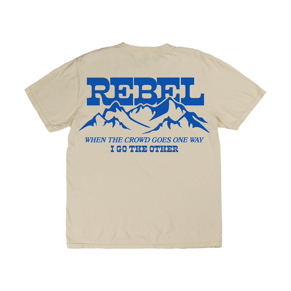 REBEL T-Shirt and Signed CD Fanpack - Shirt Back